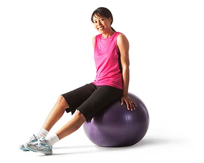 womens low impact exercising