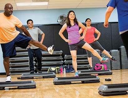 group zumba class